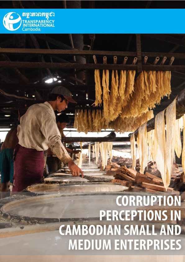 Report: Corruption Perceptions in Cambodia SMES